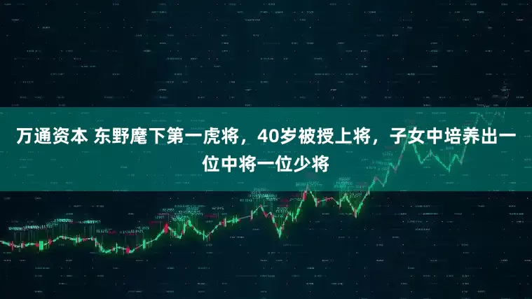 万通资本 东野麾下第一虎将，40岁被授上将，子女中培养出一位中将一位少将